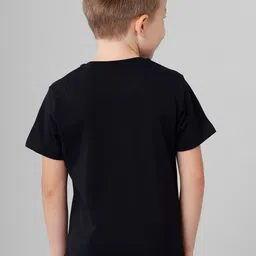 BAESD Boys Pack Of 2 Typography Printed T-shirt image 5