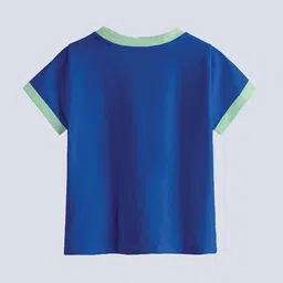 BAESD Boys Pack of 2 Printed Pure Cotton Round Neck T-Shirts image 5