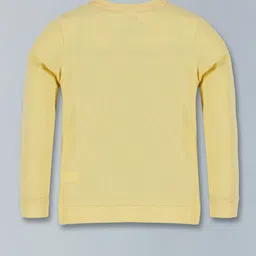 3PIN Boys Pack Of 2 Typography Printed Round Neck Long Sleeves Cotton Pullover Sweatshirt image 4