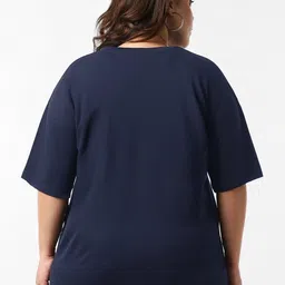 Bewakoof Plus Jerry Printed Drop-Shoulder Sleeves Oversized Cotton T-shirt image 4