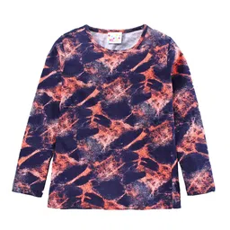 Eimoie Girls White & Blue Pack of 3 Graphic Printed Cotton T-shirt image 2