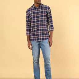 Wrangler Tartan Checks Cotton Casual Shirt-picture-13