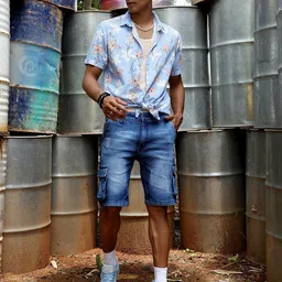 Campus Sutra Floral Printed Classic Regular Fit Casual Shirt image 3