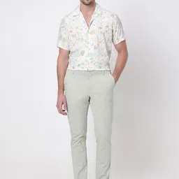 Mufti Abstract Printed Slim Fit Casual Shirt image 5