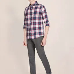 U.S. Polo Assn. Tartan Checks Pure Cotton Casual Shirt image 5