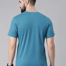 Force NXT Men Solid Pack of 1 Super Combed Cotton T-Shirt image 5