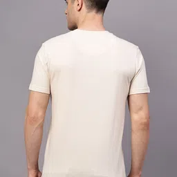 Cantabil Typography Printed Round Neck Short Sleeves T-shirt image 5