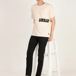 Lee Men Pink Typography T-shirt image 5