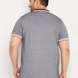 bigbanana Plus Size Polo Collar Bio Finish Pure Cotton T-Shirt image 5