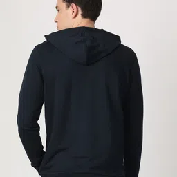 Lee Men Typography Colourblocked Hooded Sweatshirt image 5