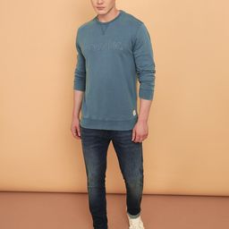 Wrangler Typography Printed Long Sleeves Terry Pullover Sweatshirt-picture-45
