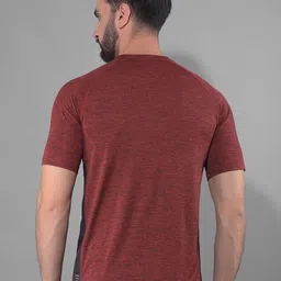 Force NXT Men Pack Of 3 Anti Odour Solid Round Neck Training or Gym T-shirt image 5