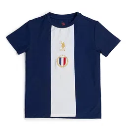 U.S. Polo Assn. Kids Boys Round Neck Short Sleeves Regular Fit T-shirt image 2