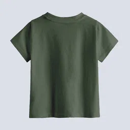 BAESD Boys Pack Of 2 Typography Printed Pure Cotton T-shirt image 5