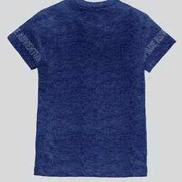 BAESD Boys Pack Of 3 Typography Printed Pure Cotton T-shirt image 4