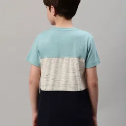 Cantabil Boys Typography Printed Applique T-shirt image 5