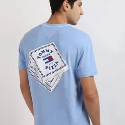 Tommy Hilfiger Men Graphic Printed Round Neck T-shirt image 5