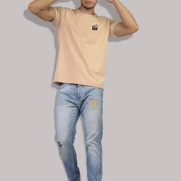 Greylongg Graphic Printed Round Neck T-Shirt image 3