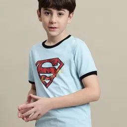 Octave Boys Superman Printed T-shirt image 2