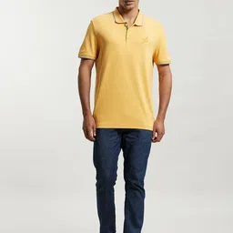 Jockey Super Combed Cotton Rich Solid Half Sleeve Polo T-shirt-3911 image 5