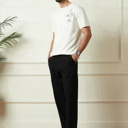 WROGN Men Graphic Printed Round Neck Cotton T-shirt image 3