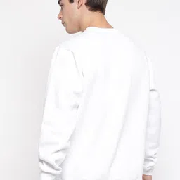 DRYP EVOLUT Typography Printed Cotton Round Neck Long Sleeves Pullover Sweatshirt image 2