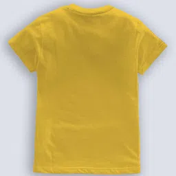 BAESD Boys Pack Of 5 Typography Printed Round Neck Regular T-shirt image 3