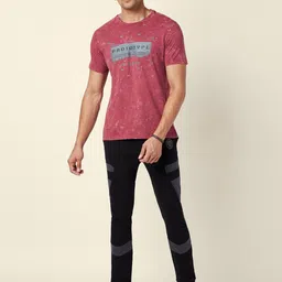 SF JEANS by Pantaloons Typography Printed Cotton T-shirt image 4