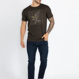 Status Quo Typography Printed Round Neck Casual T-shirt image 5