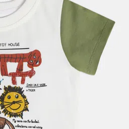 MINI KLUB Boys Typography Printed T-shirt image 5