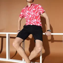 BAESD Standard Tie & Dye Casual Shirt image 4