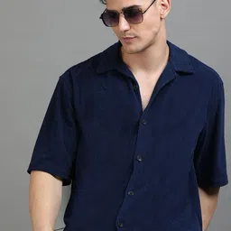 HERE&NOW Oversized Ribbed Corduroy Casual Shirt image 1