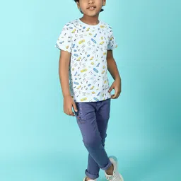 V-Mart Boys Printed Cotton T-shirt image 5