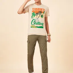 Coolsters by Pantaloons Boys Printed Tropical T-shirt image 2