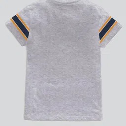 BAESD Boys Pack Of 3 Typography Printed Pure Cotton T-shirt image 5