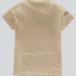 BAESD Boys Pack Of 3 Typography Printed Pure Cotton T-shirt image 5