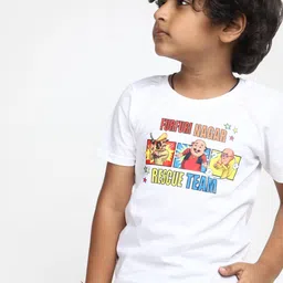 V-Mart Boys Graphic Printed Cotton T-shirt image 5
