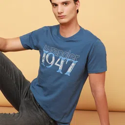 Wrangler Typography Printed Cotton T-shirt-picture-19