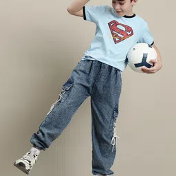 Octave Boys Superman Printed T-shirt image 3