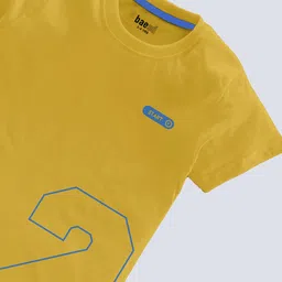 BAESD Boys Pack of 5 Typography Printed T-shirts image 4