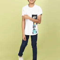 V-Mart Boys Printed Round Neck T-Shirt image 5