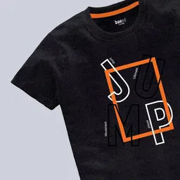 BAESD Boys Pack Of 2 Printed Cotton Regular T-shirt image 3