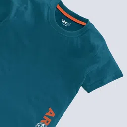 BAESD Boys Pack Of 3 Typography Printed T-shirt image 2