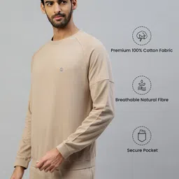 Slowave Regular Fit Cotton Sweatshirt image 5