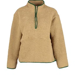 Trendyol Self Design Mock Collar Pullover Sweatshirt image 2