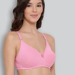 LYRA Combed Cotton Wirefree Secret Support Bra with Detachable Strap image 3