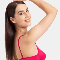 Tweens Pack Of 3 Full Coverage Non Padded Seamless Cotton T-shirt Bra With All Day Comfort image 5