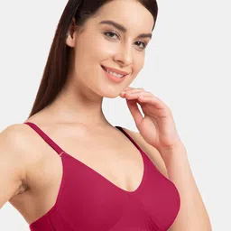Tweens Pack Of 3 Full Coverage Non Padded Seamless Cotton T-shirt Bra With All Day Comfort image 4