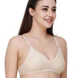 Docare Pack Of 2 Full Coverage Seamless Non Padded T Shirt Bra All Day Comfort image 3