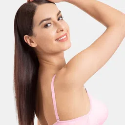 Tweens Pack Of 3 Full Coverage Non Padded Seamless Cotton T-shirt Bra With All Day Comfort image 3